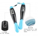 李宁（LI-NING）计数跳绳减肥器材中考专用学生儿童女性成人健身运动计时钢丝跳绳