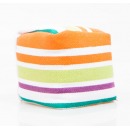 米字熊 儿童沙包 7cm立体沙袋 帆布丢沙包