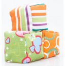 米字熊 儿童沙包 7cm立体沙袋 帆布丢沙包