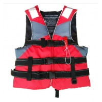 安丹迪Adandyish带安全扣红色成人救生衣