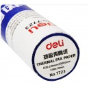 得力（deli）210mm*20m 1卷装 55g 热敏传真纸7723