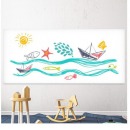 得力（deli）涂鸦教学磁性软白板