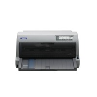 爱普生(Epson) LQ-690K 106列平推式针式打印机 （针式 票据打印机 黑白 