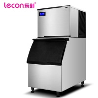 乐创(lecon) 制冰机商用 奶茶店大型制冰机全自动吧台ktv冰块机300KG(单次出冰