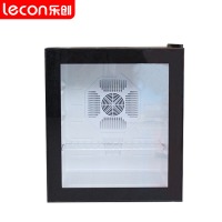 乐创 lecon40L留样柜小型食品冷藏台式单门饮料保鲜展示柜酒店小冰箱 LC-J-LY4