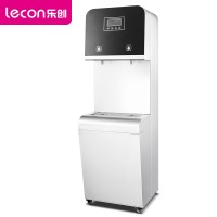 乐创 lecon 商用工程款电热直饮银色开水器幼儿园工厂用带过滤热温水节能开水机步进式开水