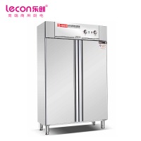 乐创 lecon 加厚不锈钢 立式双门900L标准盘大容量厨具餐具消毒柜LC-J-XD91