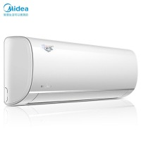 美的（Midea）新一级能效 1.5匹 ECO节能 卧室变频冷暖防直吹壁挂式空调 冷静星 