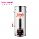 乐创 lecon 商用现磨不锈钢桶豆浆机40L大容量大型早餐加热磨浆机 LC-J-DJ40L