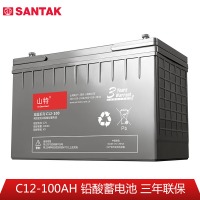 山特（SANTAK）C12-100 山特UPS电源电池免维护铅酸蓄电池 12V100AH