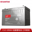 山特（SANTAK）C12-100 山特UPS电源电池免维护铅酸蓄电池 12V100AH