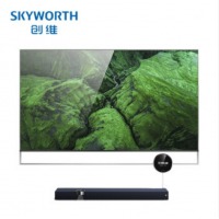 创维 (Skyworth) Q80 4K超薄无缝贴墙超高清 三屏互联 全时AI生态人工智能