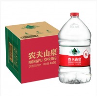 农夫山泉 Nongfuspring 5L*4桶 饮用天然水 计价单位:箱